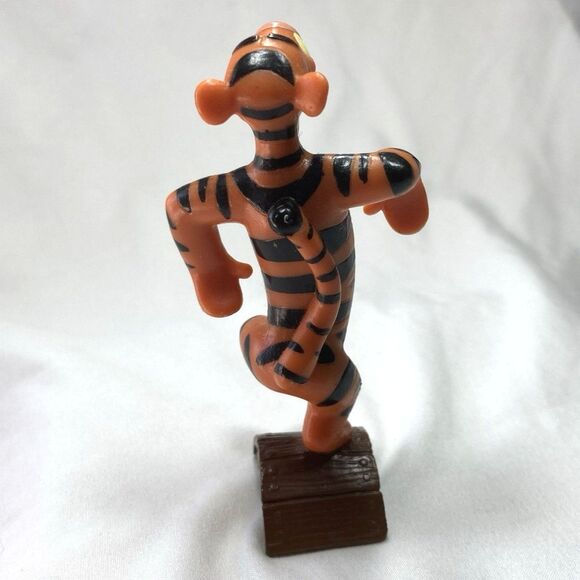 Tigger Figurine from Disney's Winnie the Pooh PVC Cake Topper Collectable 4"Tall - Picture 4 of 10